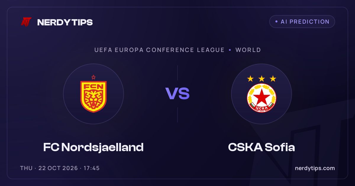 FC Nordsjaelland vs CSKA Sofia Typy