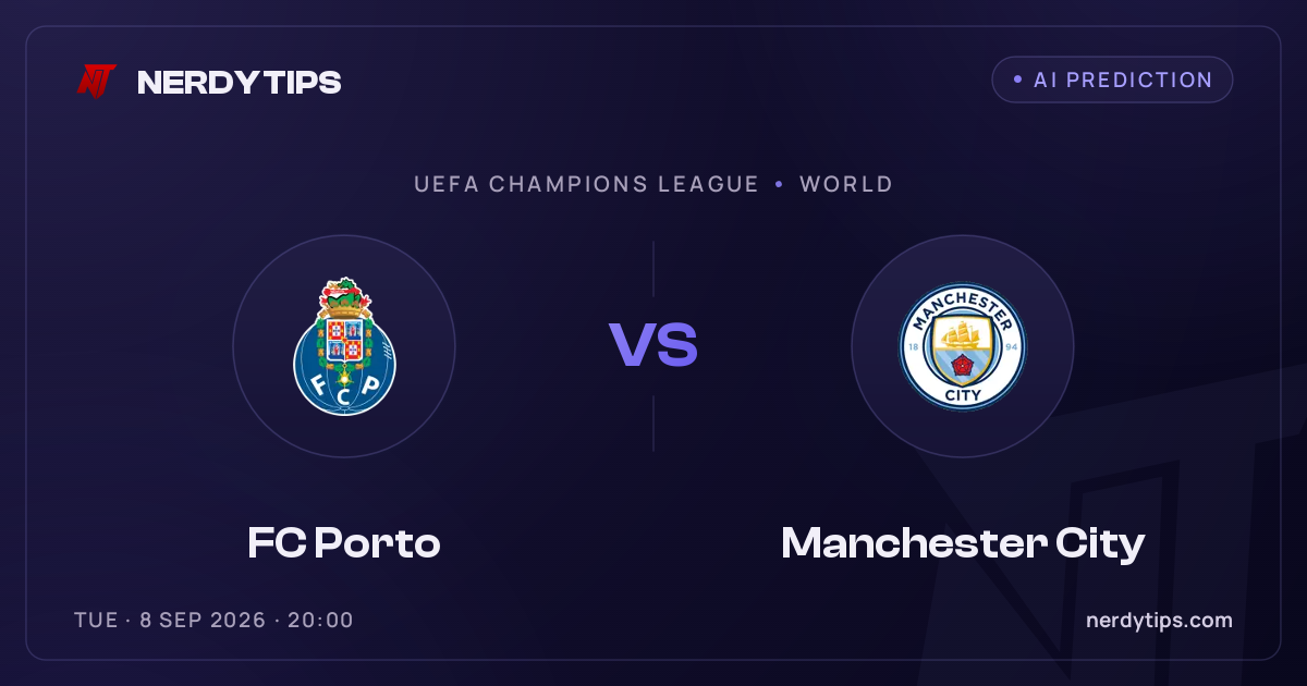 FC Porto vs Manchester City Prediction