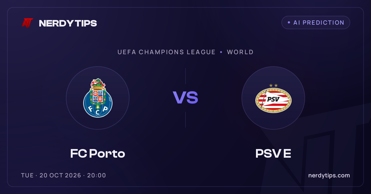 FC Porto vs PSV E Prediction