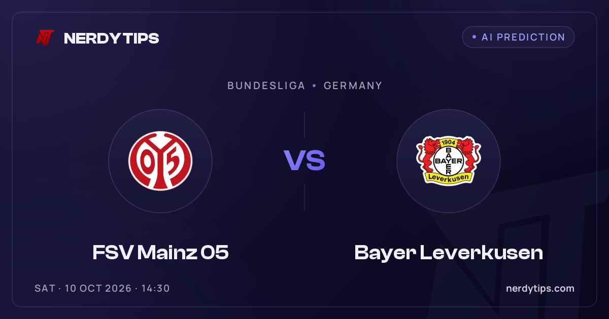 FSV Mainz 05 vs Bayer Leverkusen Prediksi