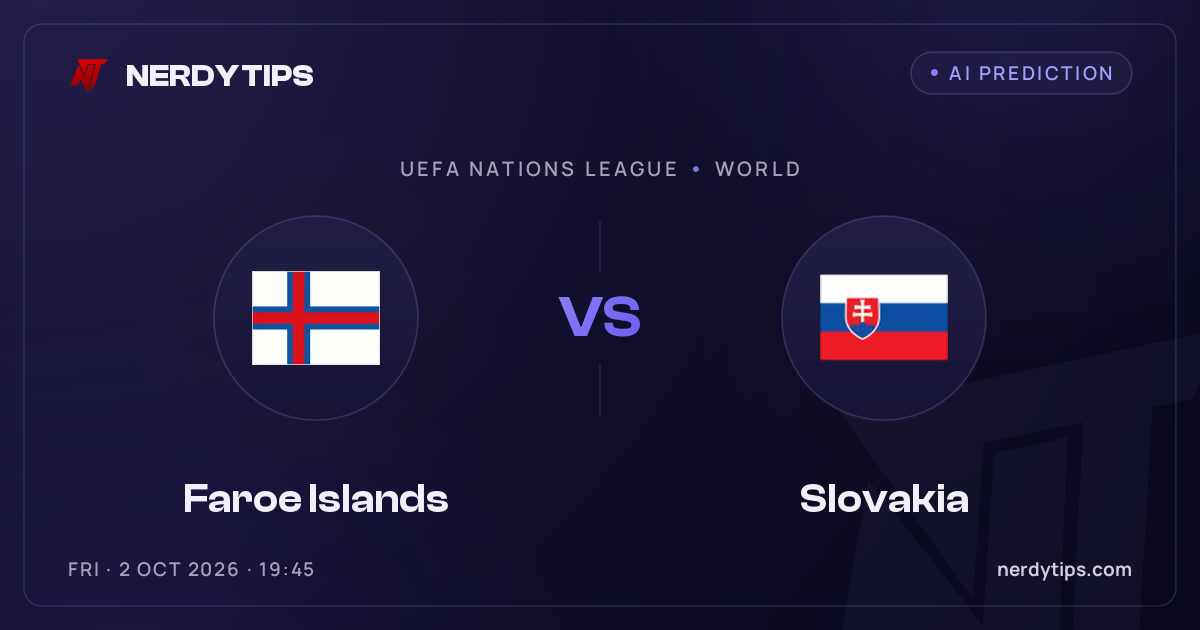 Faroe Adaları vs Slovakya Tahmin