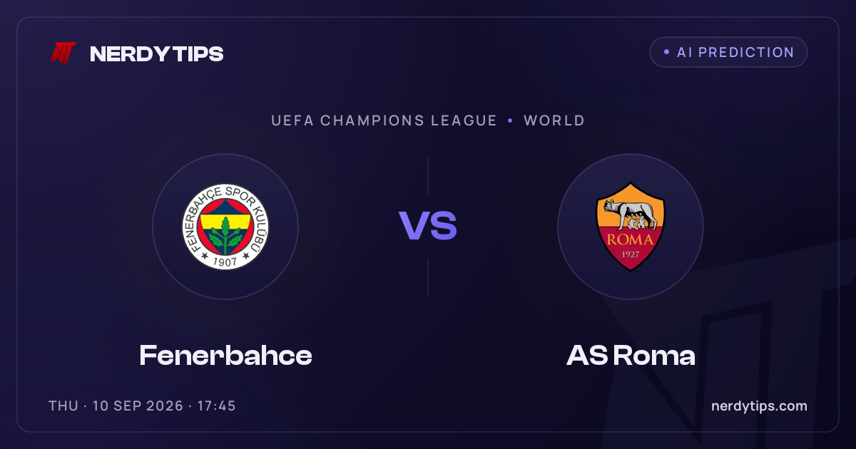 Fenerbahce vs AS Roma Tipp