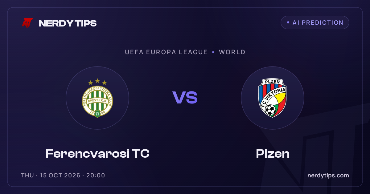 Ferencvarosi TC vs Plzen Typy
