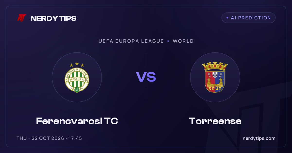 Ferencvarosi TC vs Torreense Prediction