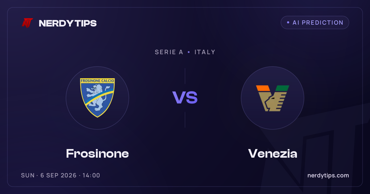 Frosinone vs Venezia Prediction