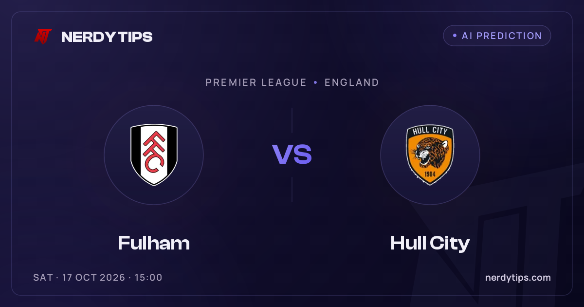 Fulham vs Hull City Prediction