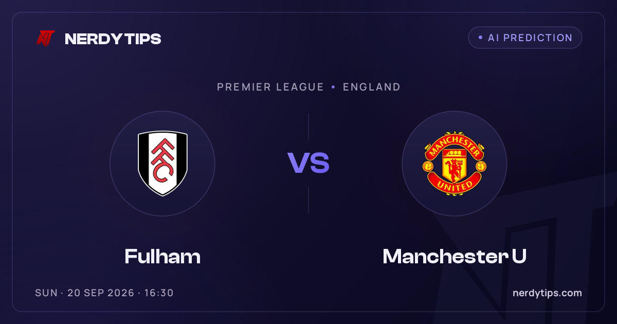 Fulham vs Manchester U Prediction