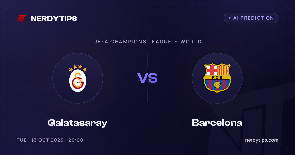 Galatasaray vs Barcelona Tipp