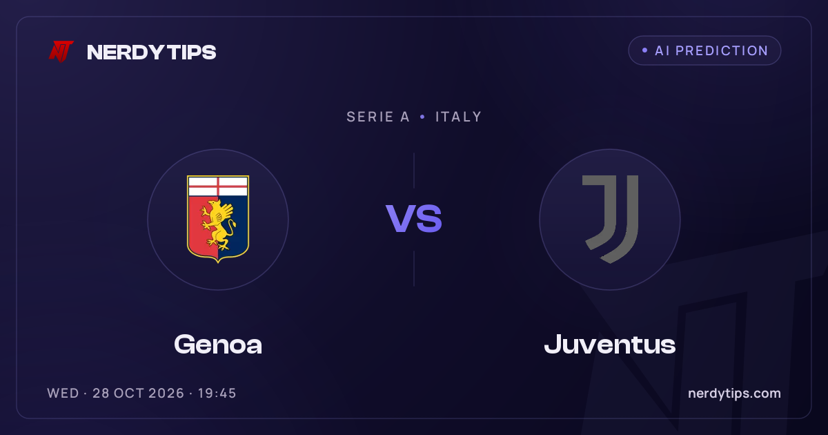 Genoa vs Juventus Typy