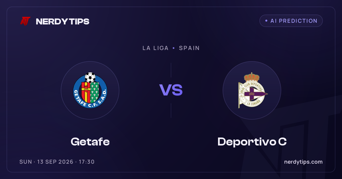 Getafe vs Deportivo C Pronostic