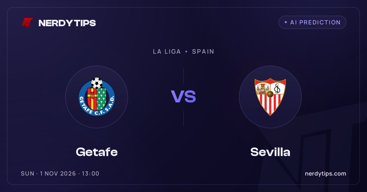 Getafe vs Sevilla Прогноза
