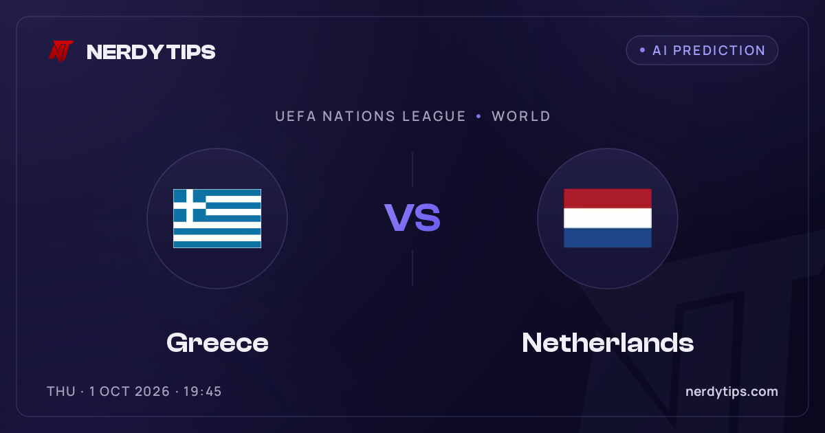 Greece vs Netherlands Prediction
