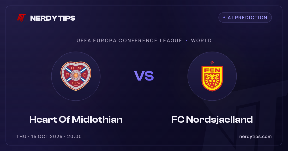 Heart Of Midlothian vs FC Nordsjaelland Προγνωστικό