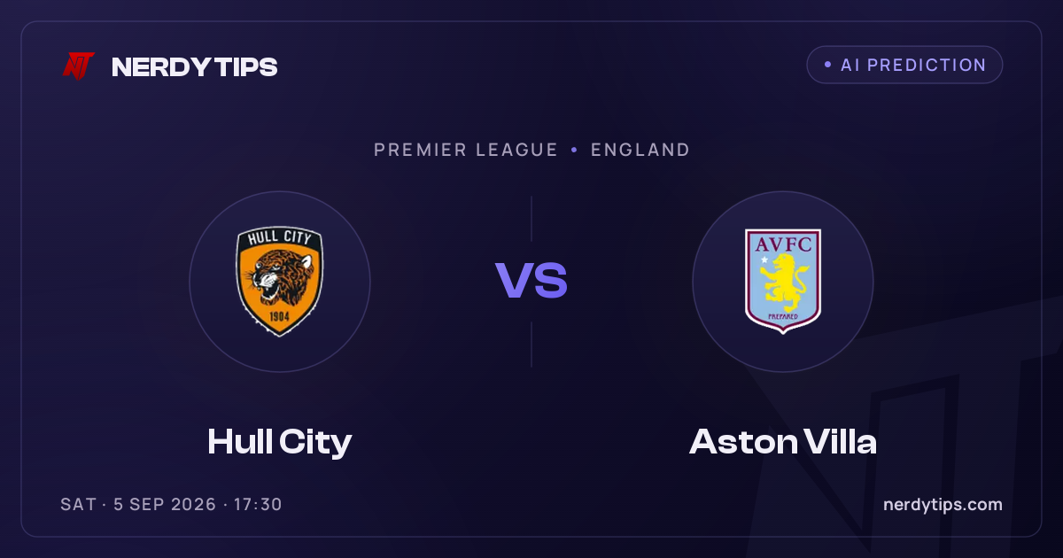 Hull City vs Aston Villa Pronóstico