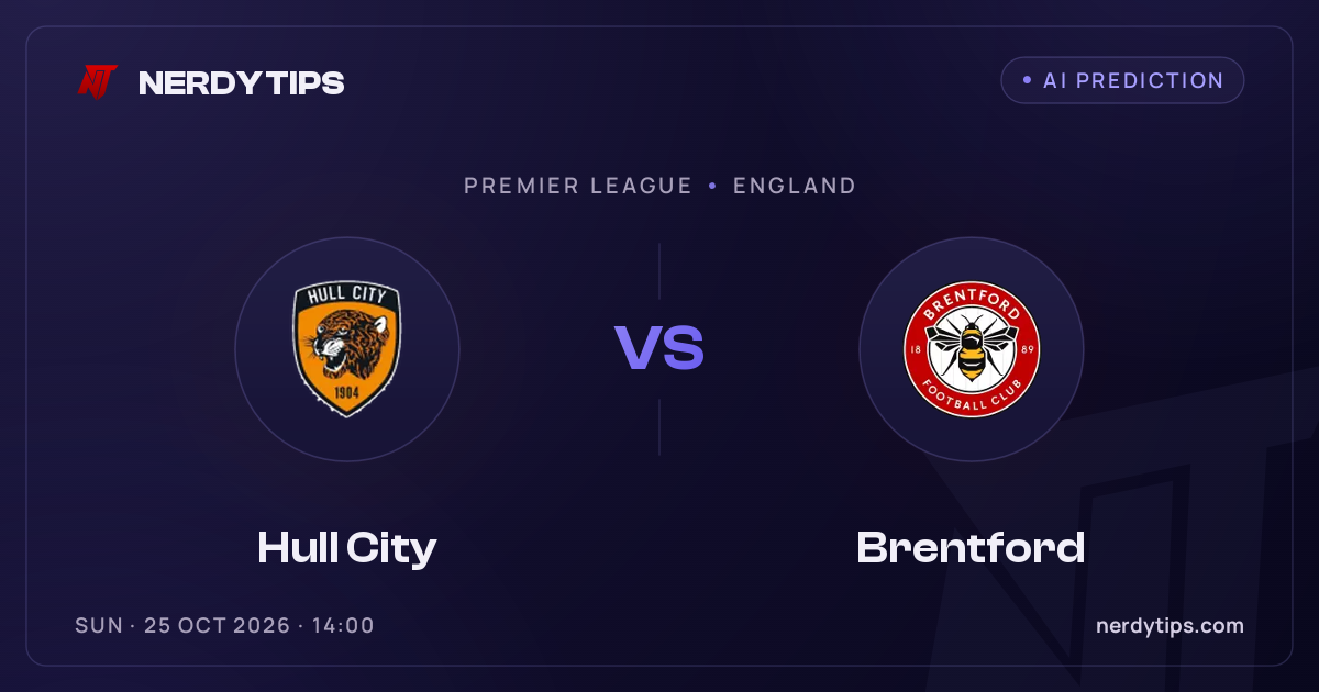 Hull City vs Brentford Typy