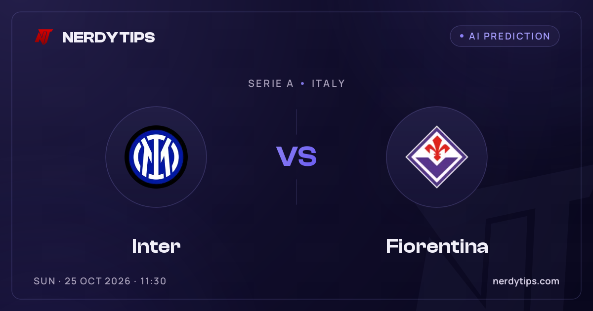 Inter vs Fiorentina Prediction