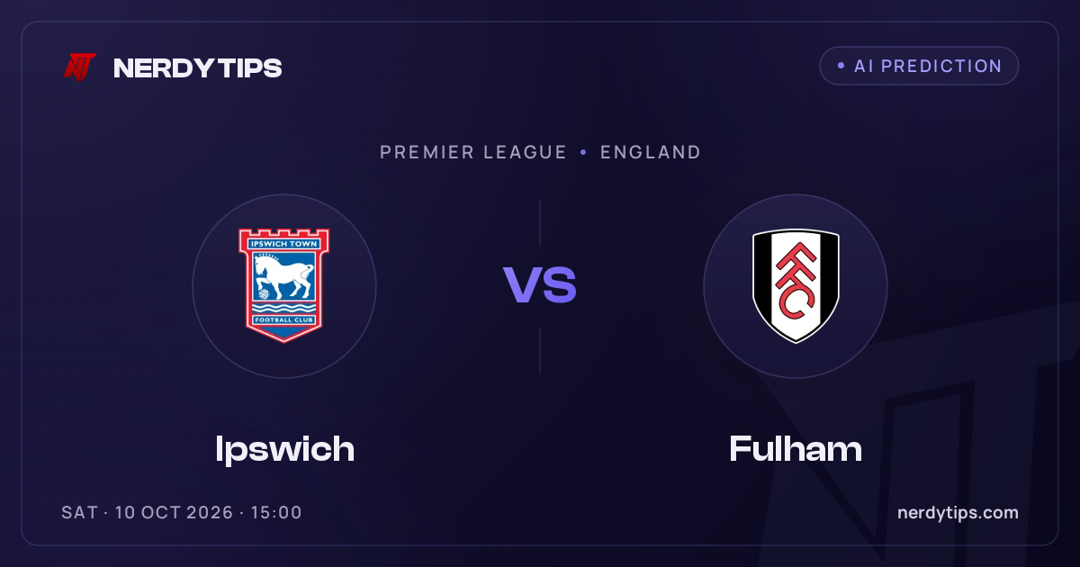 Ipswich vs Fulham Prediction