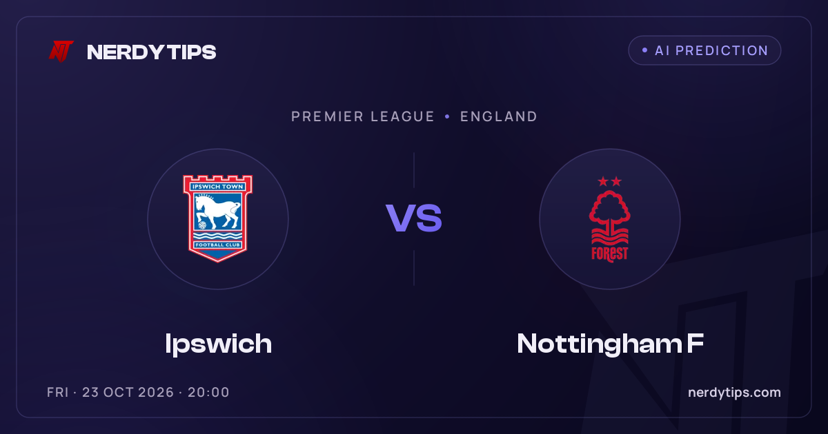 Ipswich vs Nottingham F Прогноза