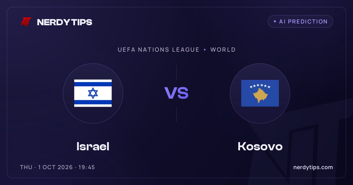Israel vs Kosovo Palpite