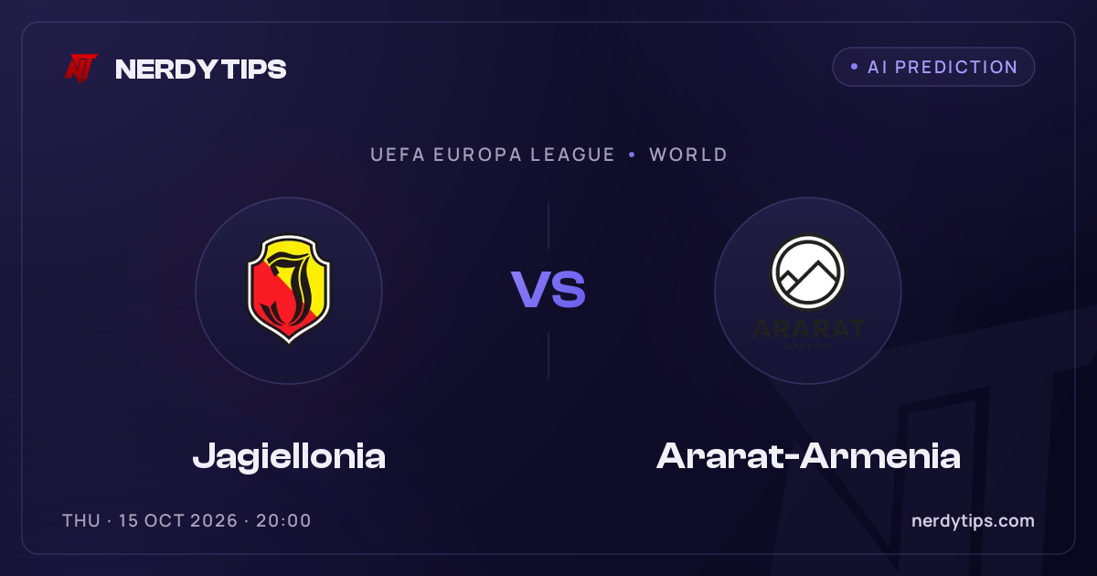 Jagiellonia vs Ararat-Armenia Palpite