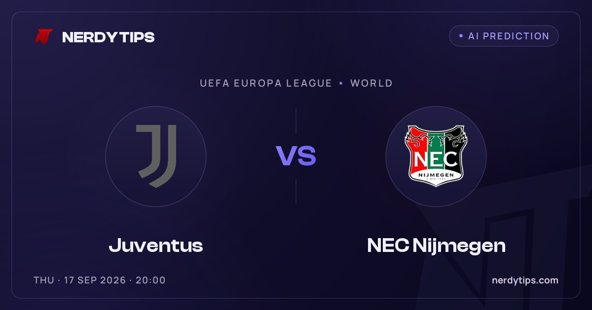 Juventus vs NEC Nijmegen Typy