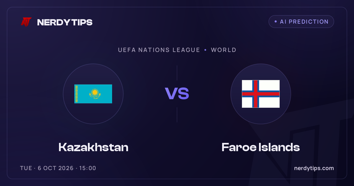 Kazakistan vs Faroe Adaları Tahmin