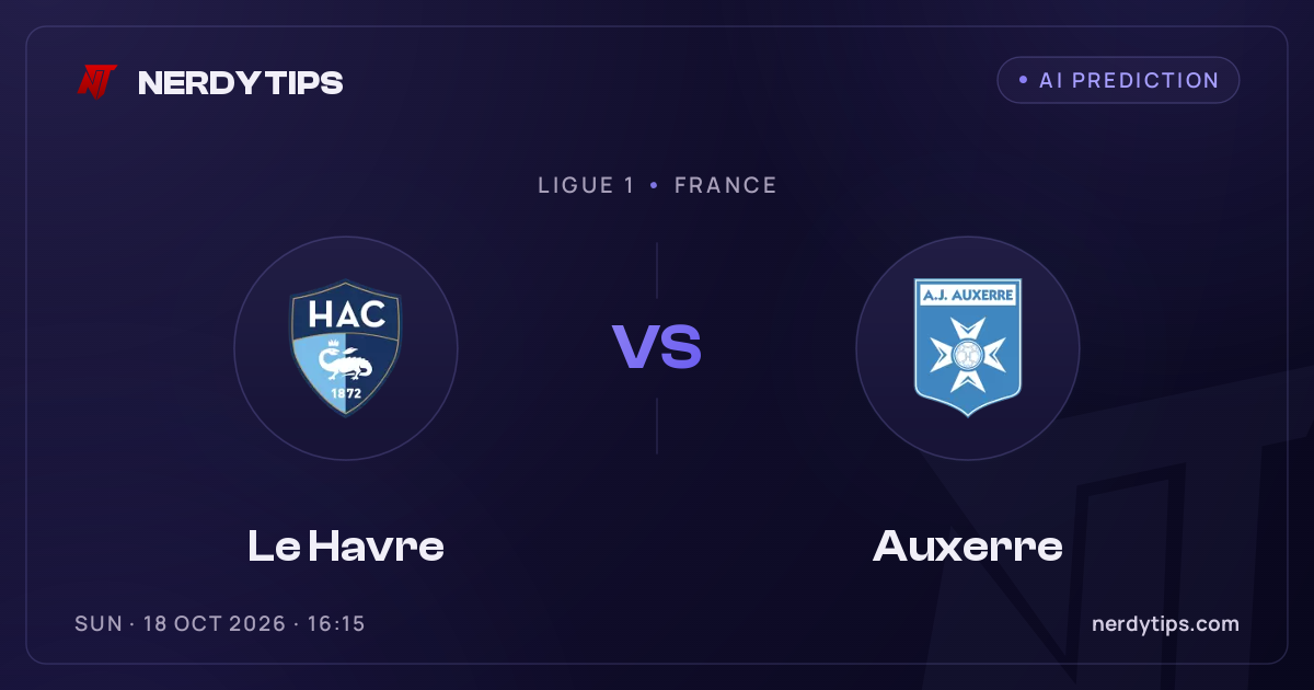 Le Havre vs Auxerre Speltips