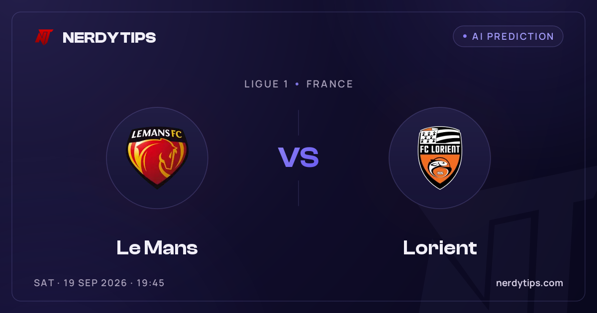 Le Mans vs Lorient Прогноза
