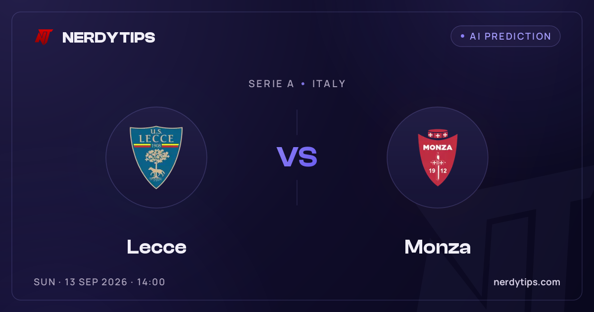 Lecce vs Monza Pronostic