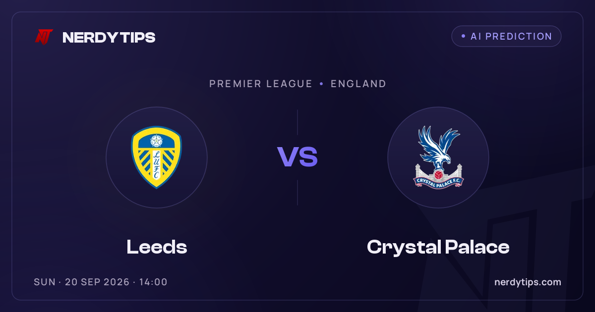 Leeds vs Crystal Palace Prediction