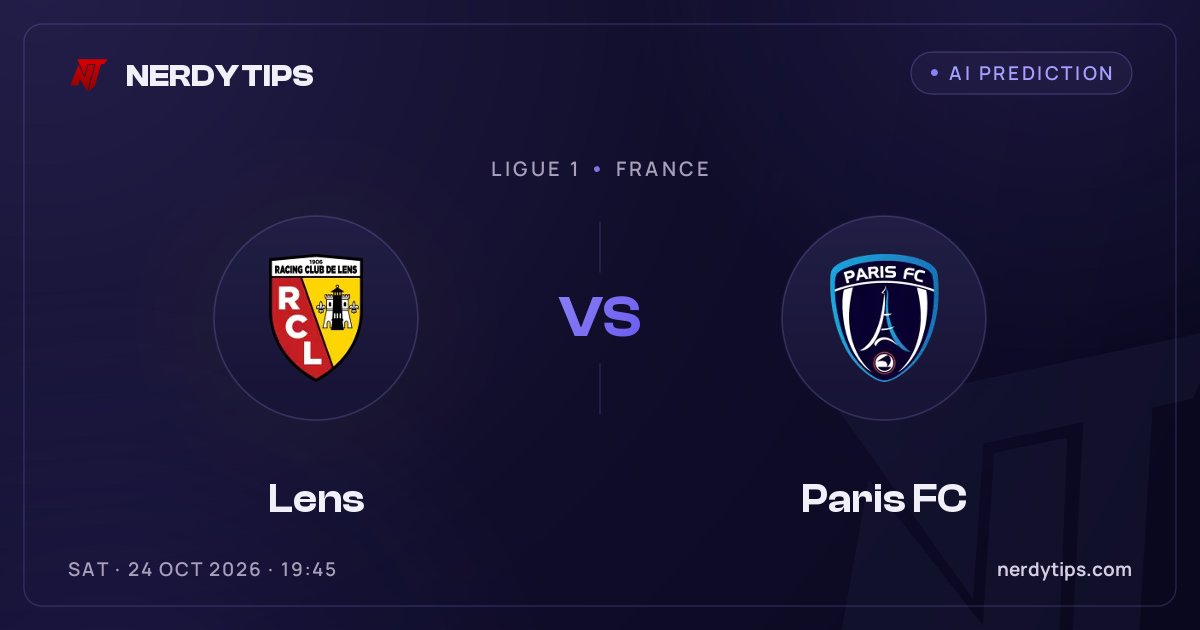 Lens vs Paris FC Palpite