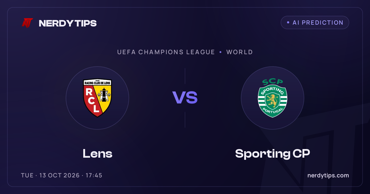 Lens vs Sporting CP Прогноза