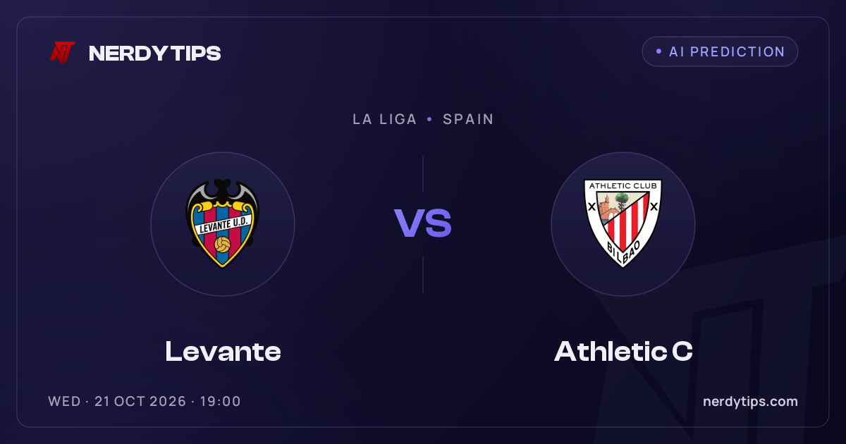 Levante vs Athletic C Palpite