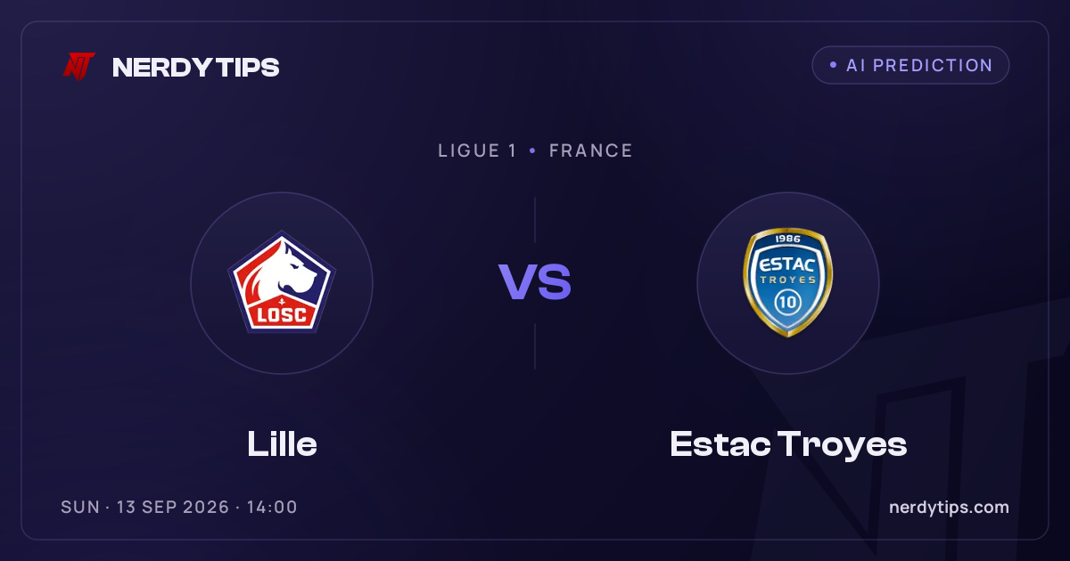 Lille vs Estac Troyes Προγνωστικό
