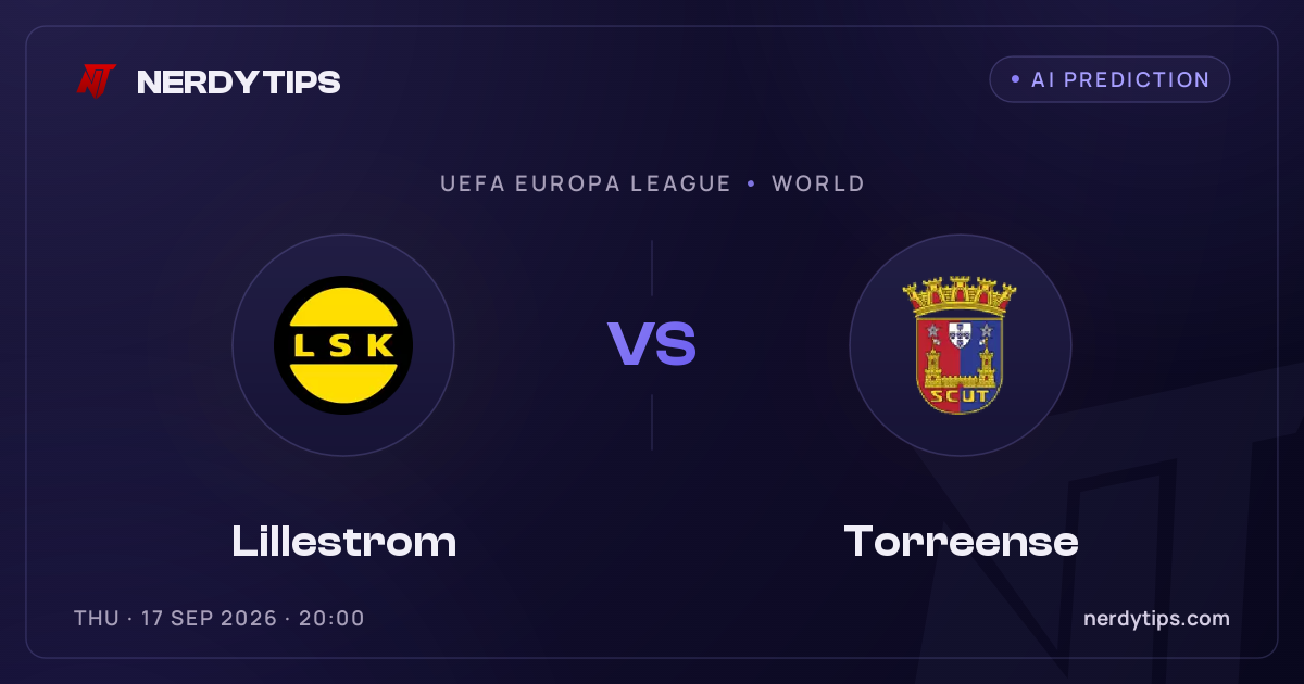 Lillestrom vs Torreense Typy