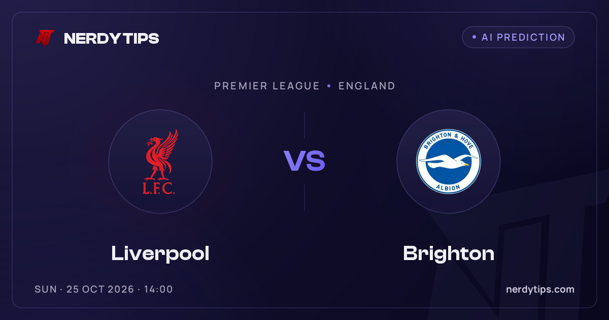 Liverpool vs Brighton Speltips