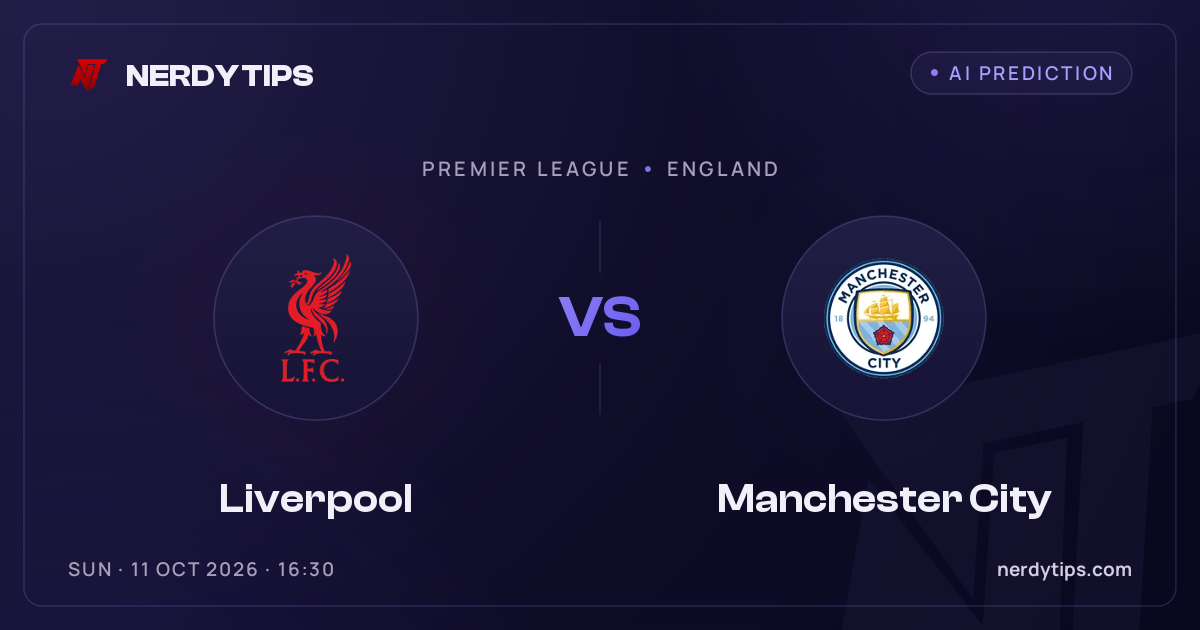 Liverpool vs Manchester City Voorspelling