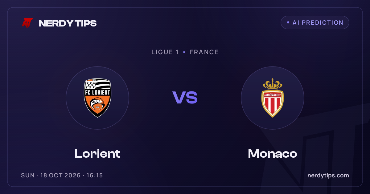 Lorient vs Monaco Prediction