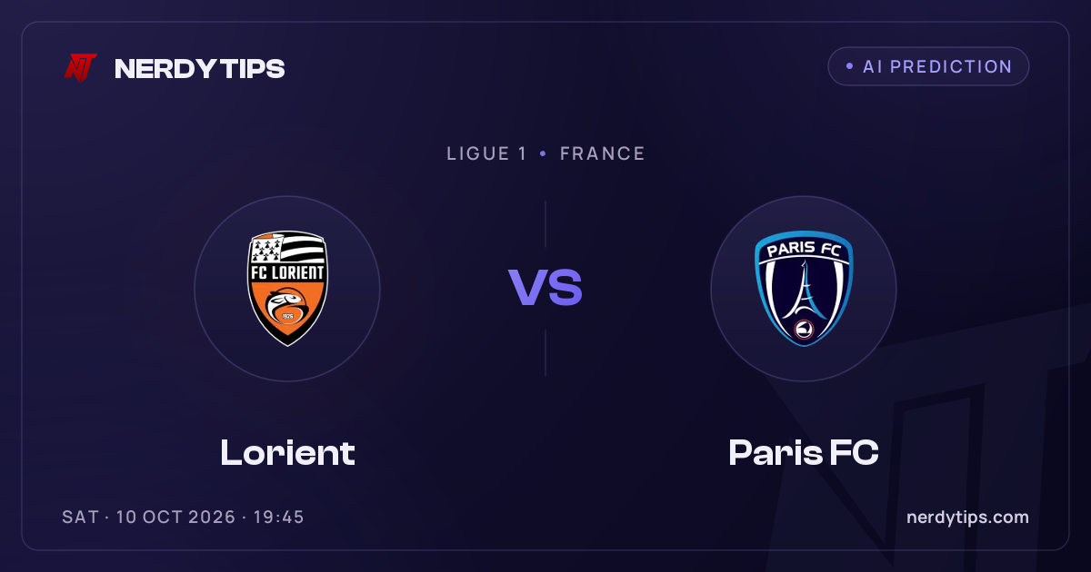 Lorient vs Paris FC Прогноза