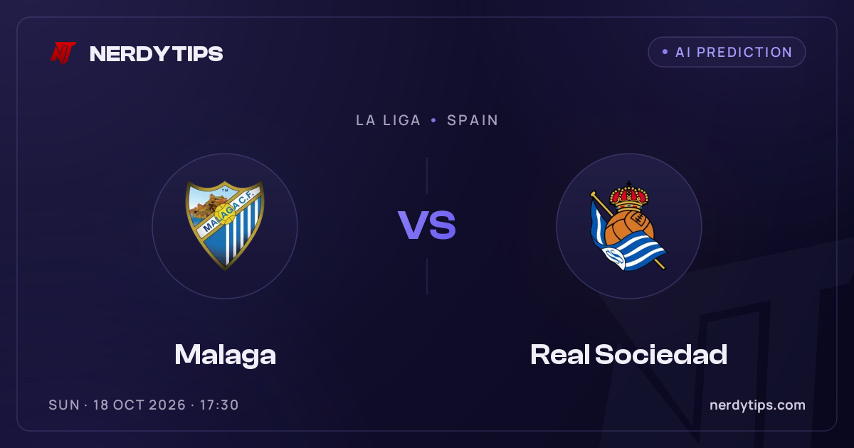 Malaga vs Real Sociedad Prediction