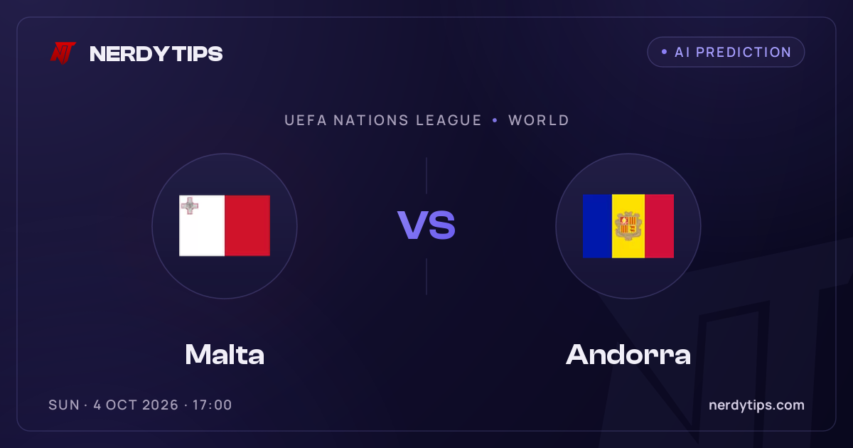 Malta vs Andorra Tahmin