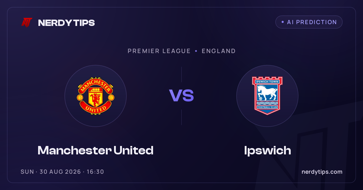 Manchester United vs Ipswich Speltips