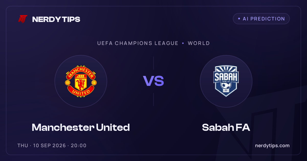 Manchester United vs Sabah FA Typy