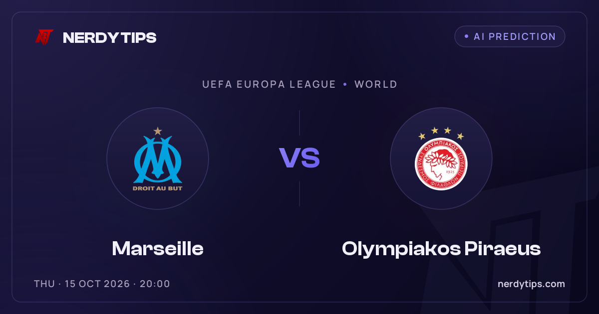 Marseille vs Olympiakos Piraeus Prediction