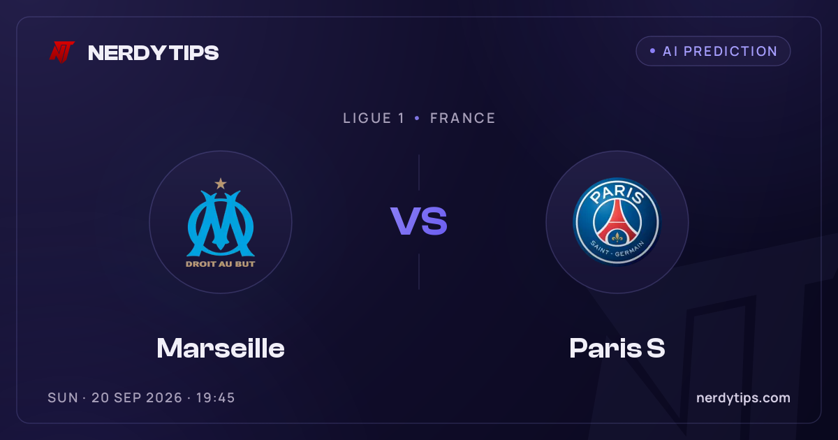 Marseille vs Paris S Prediction