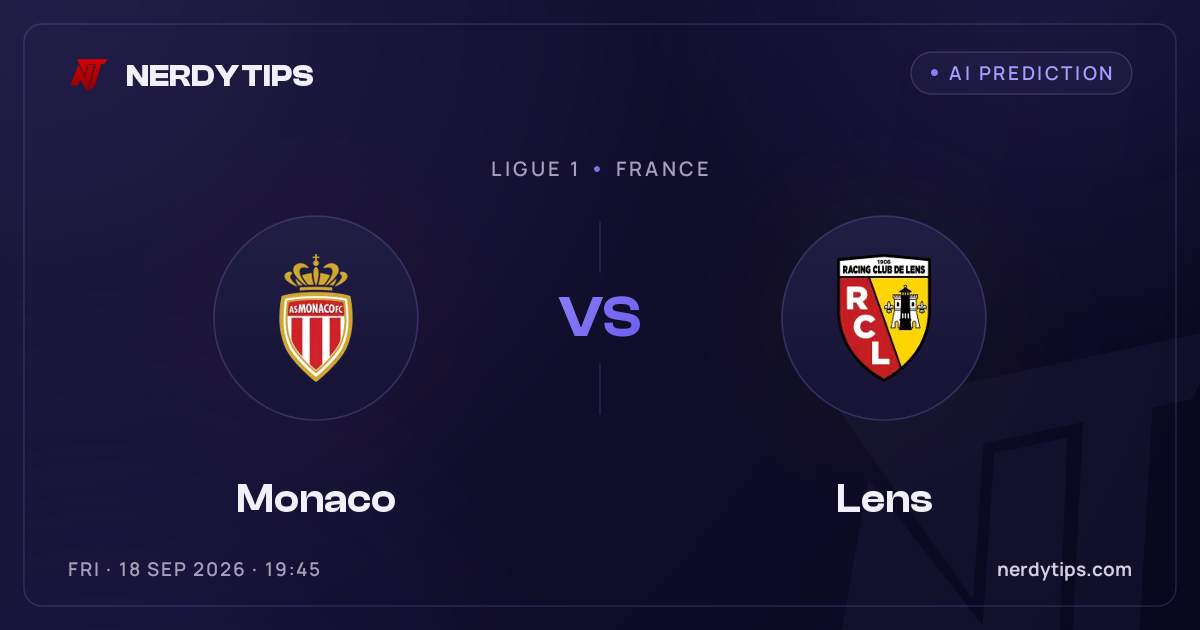 Monaco vs Lens Voorspelling