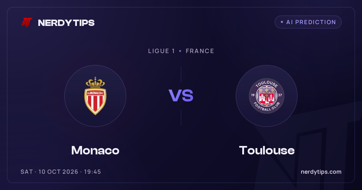 Monaco vs Toulouse Pronostico