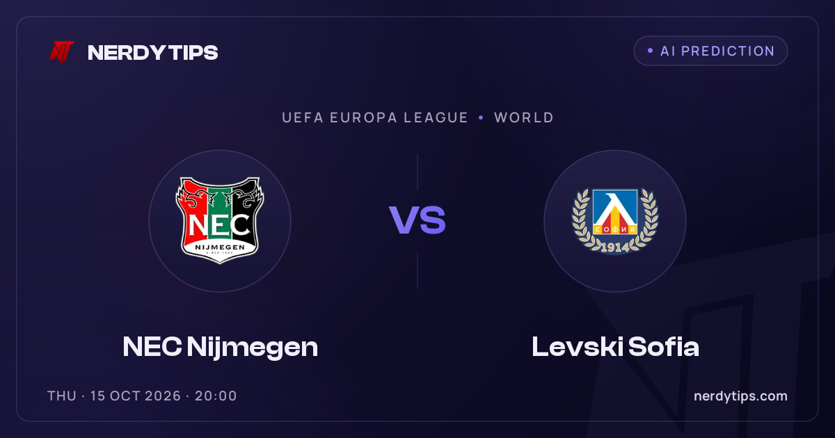 NEC Nijmegen vs Levski Sofia Palpite
