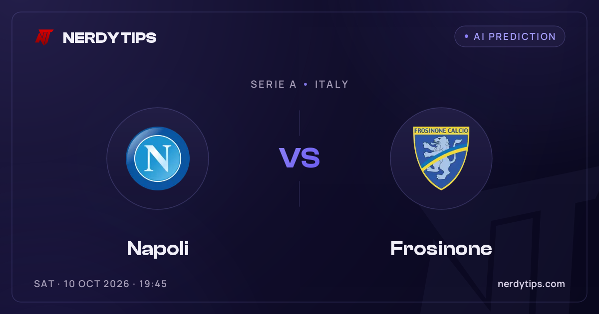 Napoli vs Frosinone Прогноза