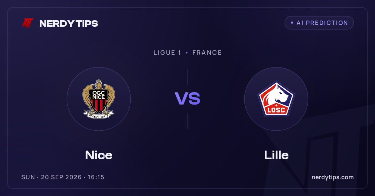 Nice vs Lille Pronostic